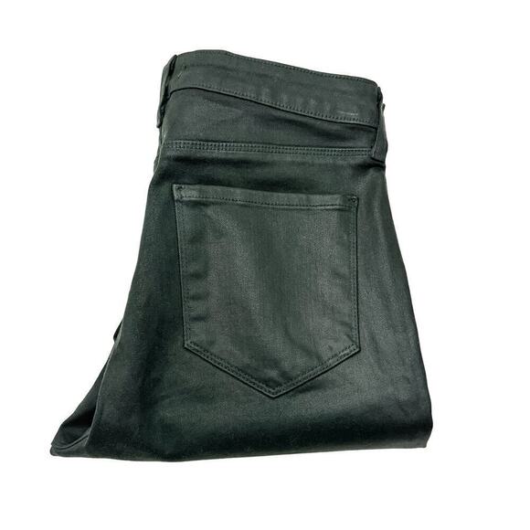 L'Agence Marguerite Skinny High Rise Evergreen Coated Denim Jeans Size 29 - Picture 1 of 7